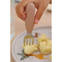 Load image into Gallery viewer, Beaba Fork & Spoon Stainless Steel Pre-Cutlery - Pralin