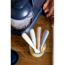 Load image into Gallery viewer, Beaba 1st Stage Silicone Spoons 4 Pack - Natural