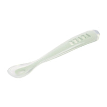 Load image into Gallery viewer, Beaba 1st Stage Silicone Spoon - Misty Green