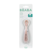 Load image into Gallery viewer, Beaba 2nd Stage Soft Silicone Spoon - Cotton Candy