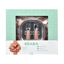 Load image into Gallery viewer, Beaba Stainless Steel Baby Meal Gift Set - Savannah Bloom