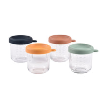 Load image into Gallery viewer, Beaba Glass Jars 4 Pack - 250ml
