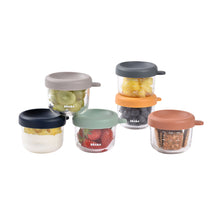 Load image into Gallery viewer, Beaba Glass Jars 6 Pack - 150ml