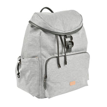 Load image into Gallery viewer, Beaba Vancouver Nappy Bag Backpack - Heather Grey