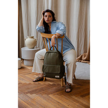 Load image into Gallery viewer, Beaba Tokyo Nappy Backpack - Seagrass