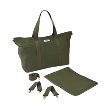 Load image into Gallery viewer, Beaba Madrid XXL Nappy Bag - Seagrass
