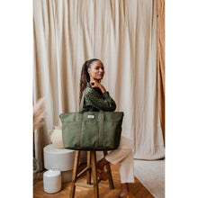 Load image into Gallery viewer, Beaba Madrid XXL Nappy Bag - Seagrass