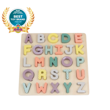 Load image into Gallery viewer, Bubble Wooden Alphabet Puzzle