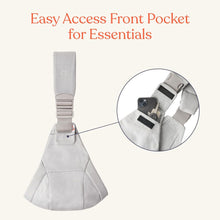 Load image into Gallery viewer, Ergobaby Upsie Sling Carrier - Pearl Grey
