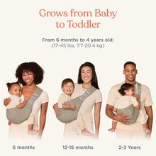 Load image into Gallery viewer, Ergobaby Ergobaby Upsie Sling Carrier - Soft Olive