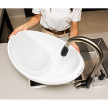 Load image into Gallery viewer, Bubble Cuddle Bath with Bath Seat - White