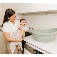 Load image into Gallery viewer, Bubble Cuddle Bath with Bath Seat - Sage
