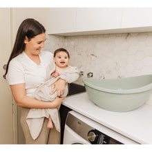 Load image into Gallery viewer, Bubble Cuddle Bath with Bath Seat - Sage