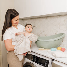 Load image into Gallery viewer, Bubble Cuddle Bath with Bath Seat - Sage