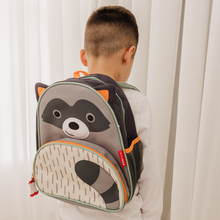 Load image into Gallery viewer, Skip Hop Zoo Little Kid Backpack - Raccoon