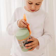 Load image into Gallery viewer, Skip Hop Zoo Insulated Food Jar - Raccoon
