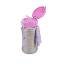 Load image into Gallery viewer, Skip Hop Besties Squad Stainless Steel Straw Bottle - Cat