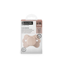 Load image into Gallery viewer, Suavinex Wonderland Butterfly SX Pro Soother 6-18months - Dusty Pink