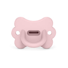 Load image into Gallery viewer, Suavinex Colour Essence Butterfly All Silicone SX Pro Soother 0-6 Months - Rosewater