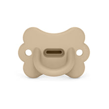 Load image into Gallery viewer, Suavinex Colour Essence Butterfly All Silicone SX Pro Soother 6-18 Months - Irish Cream