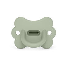 Load image into Gallery viewer, Suavinex Colour Essence Butterfly Silicone SX Pro Soother 6-18 Months - Lake Green