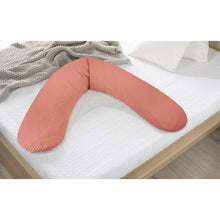 Load image into Gallery viewer, Theraline Muslin Maternity & Nursing Pillow - Terracotta