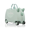 Trunki Glide Ride-on Luggage - Sage Green