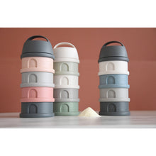 Load image into Gallery viewer, Beaba Formula and Snacks Container - Mineral Grey/Blue