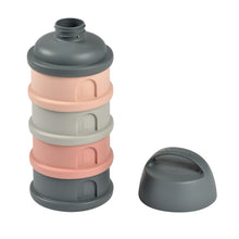 Load image into Gallery viewer, Beaba Formula and Snacks Container - Mineral Grey/Pink