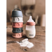 Load image into Gallery viewer, Beaba Formula and Snacks Container - Mineral Grey/Pink