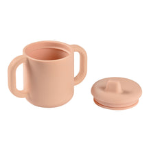 Load image into Gallery viewer, Beaba Silicone Learning Cup with Spout Lid - Pink