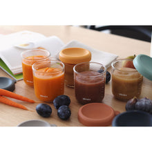 Load image into Gallery viewer, Beaba Glass Portion Jars 250ml 6 Pack
