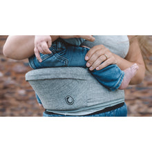 Load image into Gallery viewer, Hippychick Hipseat - Denim Grey