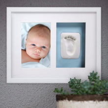 Load image into Gallery viewer, Pearhead Babyprints Wall Frame - White