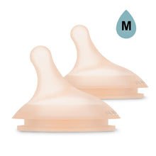 Load image into Gallery viewer, Suavinex Zero Zero Silicone Teat x 2 - Medium Flow 3M+