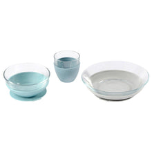 Load image into Gallery viewer, Beaba Duralex Glass Meal Set With Soft Protective Suction Pad - Jungle

