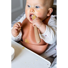 Load image into Gallery viewer, Beaba 1st Stage Silicone Spoons 2 Pack - Praline/Clay
