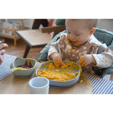 Load image into Gallery viewer, Beaba Silicone Suction Meal Set - Cloud Blue
