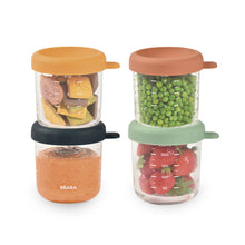Load image into Gallery viewer, Beaba Glass Jars 4 Pack - 250ml
