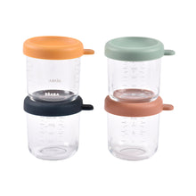 Load image into Gallery viewer, Beaba Glass Jars 4 Pack - 250ml
