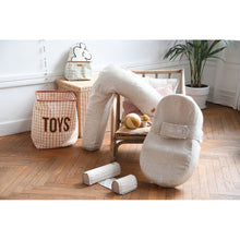 Load image into Gallery viewer, Beaba Big Flopsy Maternity &amp; Nursing Pillow - Print Linen Natural
