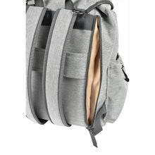Load image into Gallery viewer, Beaba Vancouver Nappy Bag Backpack - Heather Grey
