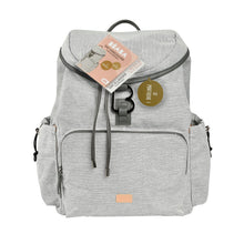Load image into Gallery viewer, Beaba Vancouver Nappy Bag Backpack - Heather Grey

