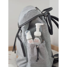 Load image into Gallery viewer, Beaba Vancouver Nappy Bag Backpack - Heather Grey

