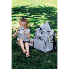 Load image into Gallery viewer, Beaba Vancouver Nappy Bag Backpack - Heather Grey
