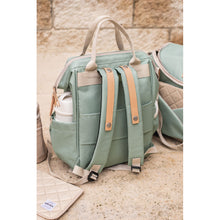 Load image into Gallery viewer, Beaba Wellington Nappy Bag Backpack - Sage Green
