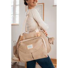 Load image into Gallery viewer, Beaba Geneva II Nappy Bag - Eco Clay
