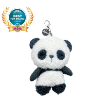 Load image into Gallery viewer, Bubble Mini Bubble Buddy Keychain - Amanda the Panda
