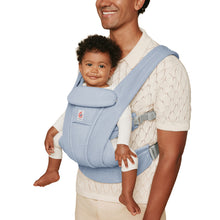 Load image into Gallery viewer, Ergobaby Omni Deluxe Mesh Baby Carrier - Serene Blue
