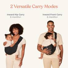 Load image into Gallery viewer, Ergobaby Upsie Sling Carrier - Onyx Black

